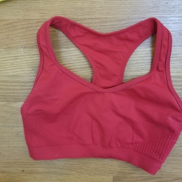 Fruit of the  Loom sz large sports bra med red - Picture 3 of 5